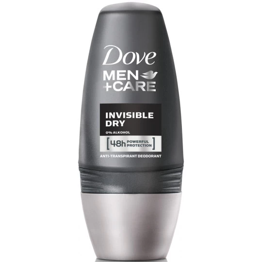 DOVE Men + Care Deodorant Roll-On Invisible Dry 50 Ml 1 DOVE Men + Care Deodorant Roll-On Invisible Dry 50 Ml