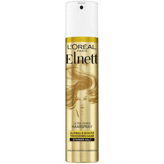 L'Oreal Elnett Haarspray Aufbau & Schutz Trockenes Haar Starker Halt 250ML 1 L'Oreal Elnett Haarspray Aufbau & Schutz Trockenes Haar Starker Halt 250ML