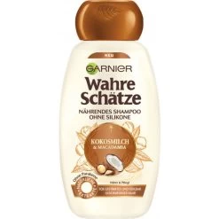 Garnier Wahre Schätze Kokosmilch & Macadamia Nährendes Shampoo 250ML