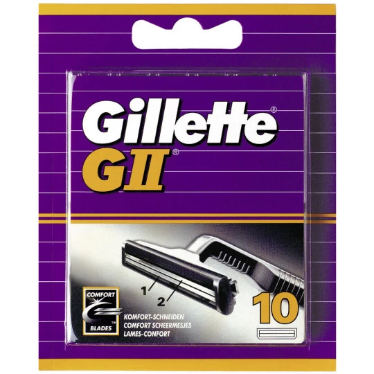 Gillette® GII Systemklingen 10ST 1 Gillette® GII Systemklingen 10ST
