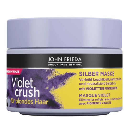 John Frieda Violet Crush Silber Maske 250ML 1 John Frieda Violet Crush Silber Maske 250ML