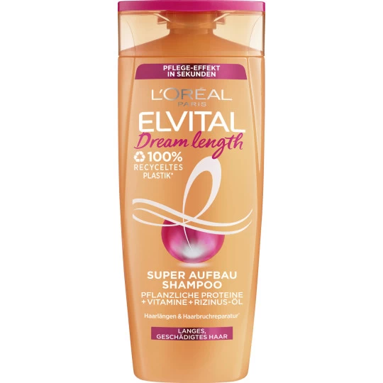 L'Oreal Elvital Dream Length Super Aufbau Shampoo 300ML 1 L'Oreal Elvital Dream Length Super Aufbau Shampoo 300ML