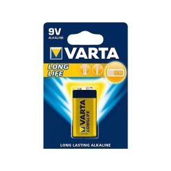 Varta Longlife 9V E-Block Batterie Type 4122