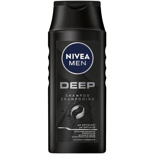 NIVEA Men Deep Shampoo 250ML 1 NIVEA Men Deep Shampoo 250ML