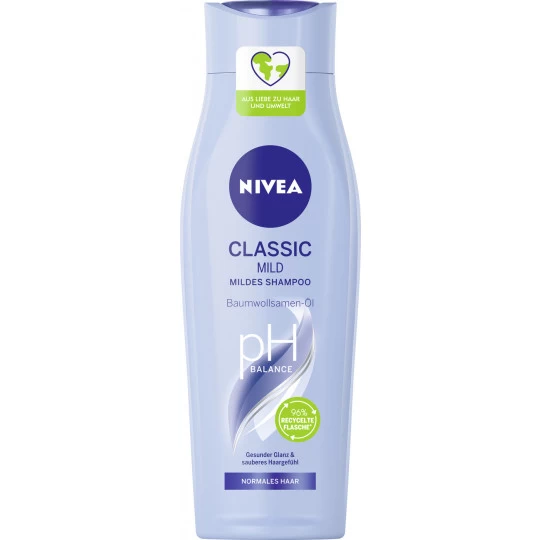 NIVEA Classic Mild Shampoo PH Balance 250ML 1 NIVEA Classic Mild Shampoo PH Balance 250ML
