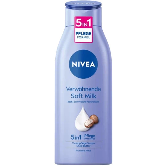 NIVEA Verwöhnende Soft Milk 5in1 400ML 1 NIVEA Verwöhnende Soft Milk 5in1 400ML