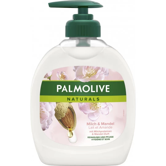 Palmolive® Naturals Flüssigseife Milch & Mandel 300ML 1 Palmolive® Naturals Flüssigseife Milch & Mandel 300ML