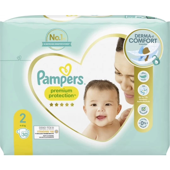 Pampers® Premium Protection 2 4-8KG 30ST