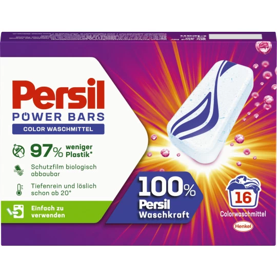 Persil® Color Waschmittel Power Bars 472G 16WL 1 Persil® Color Waschmittel Power Bars 472G 16WL