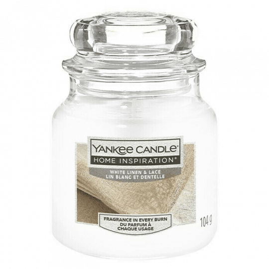 Candle Home Inspiration Duftkerze White Linen & Lace 340G 1 Candle Home Inspiration Duftkerze White Linen & Lace 340G