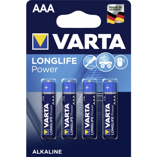Varta Longlife Power AAA 4ST 1 Varta Longlife Power AAA 4ST