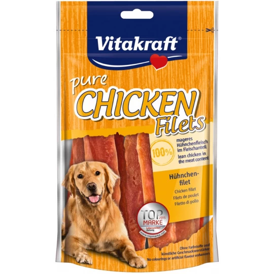 Vitakraft Pure Chicken Filets 80G 1 Vitakraft Pure Chicken Filets 80G